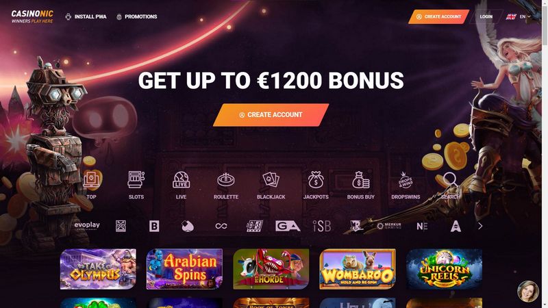 CASINONIC Online casino